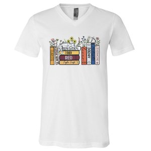 Albums As Books Midnight New Album V-Neck T-Shirt