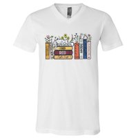 Albums As Books Midnight New Album V-Neck T-Shirt