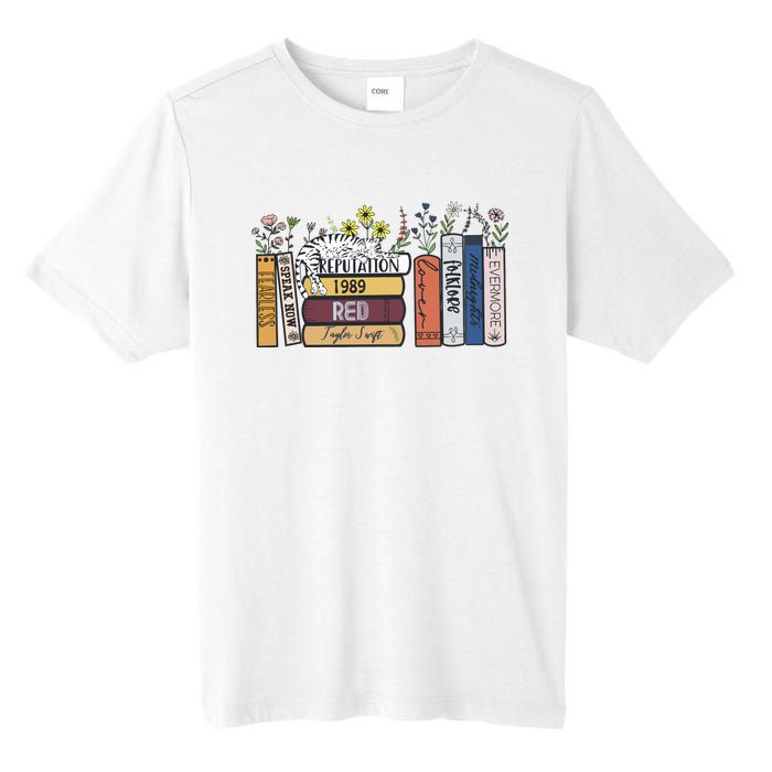 Albums As Books Midnight New Album Tall Fusion ChromaSoft Performance T-Shirt