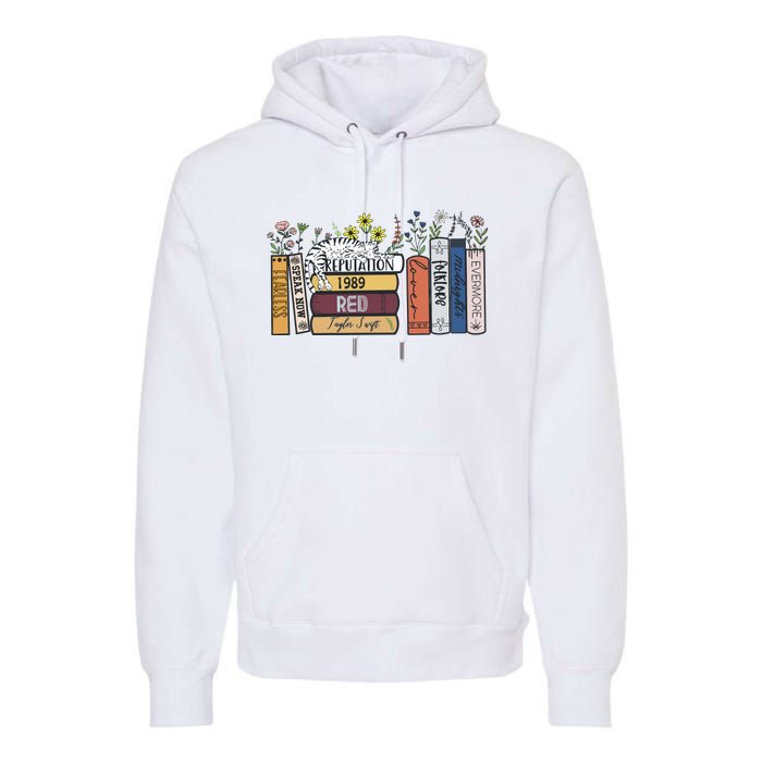 Albums As Books Midnight New Album Premium Hoodie