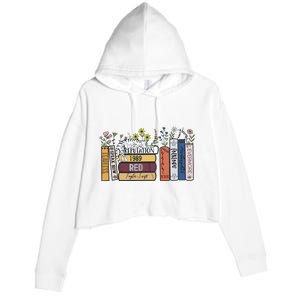 Albums As Books Midnight New Album Crop Fleece Hoodie