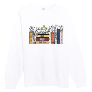 Albums As Books Midnight New Album Premium Crewneck Sweatshirt