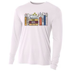 Albums As Books Midnight New Album Cooling Performance Long Sleeve Crew