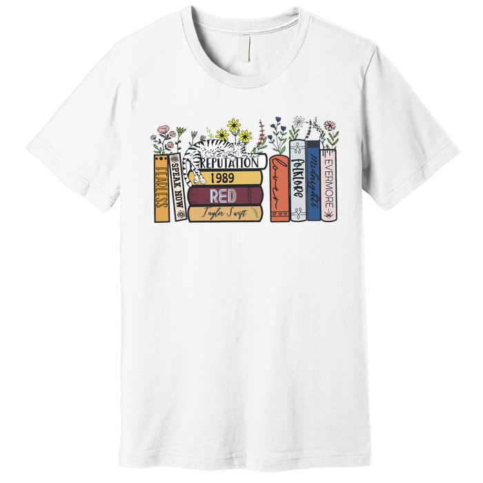 Albums As Books Midnight New Album Premium T-Shirt