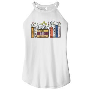 Albums As Books Midnight New Album Women's Perfect Tri Rocker Tank