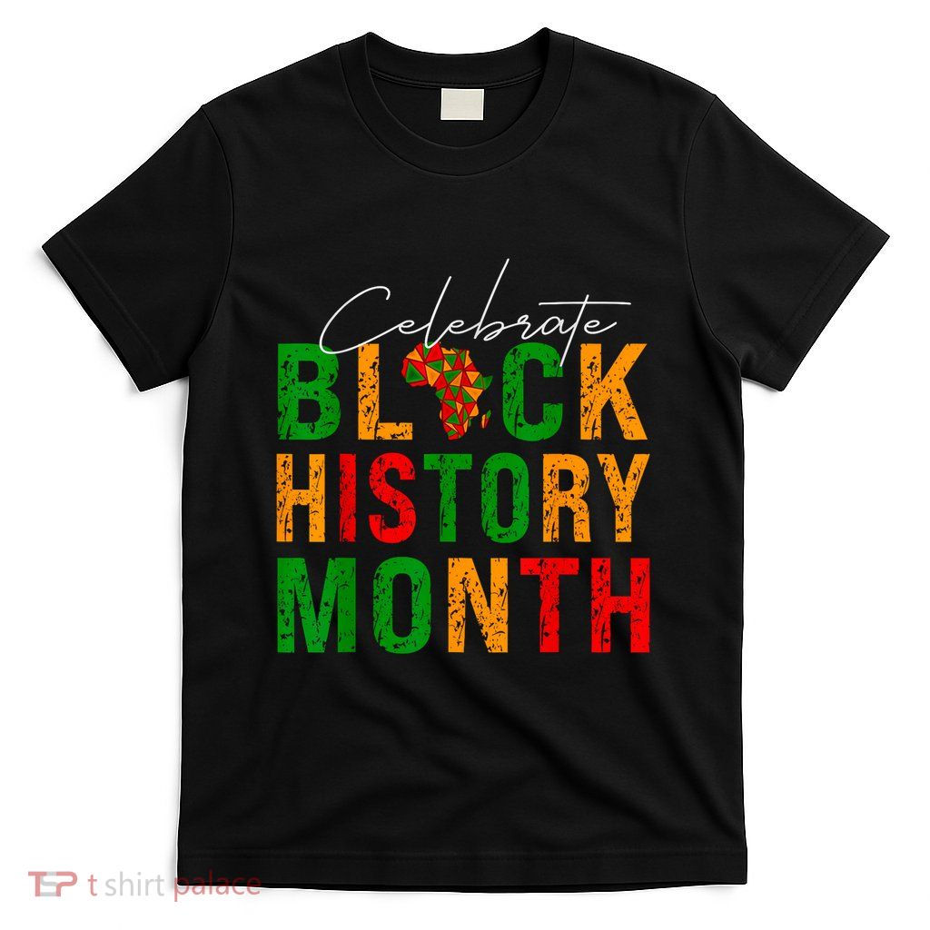 Afro African Black History Month Melanin Teacher Bhm Blm T-Shirt