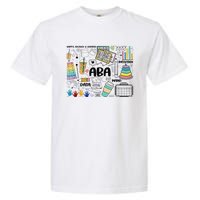 Aba Applied Behavior Analysis Bcba Behavior Analyst Autism Garment-Dyed Heavyweight T-Shirt