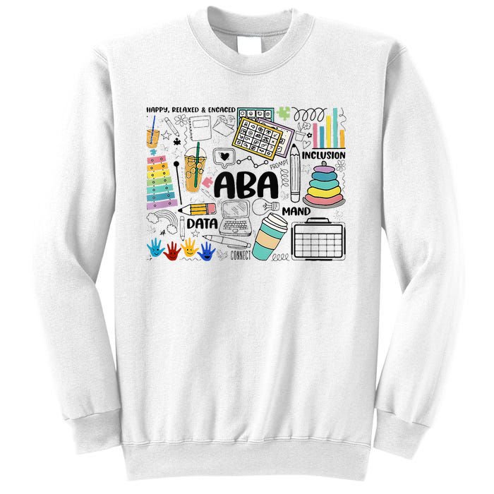 Aba Applied Behavior Analysis Bcba Behavior Analyst Autism Sweatshirt