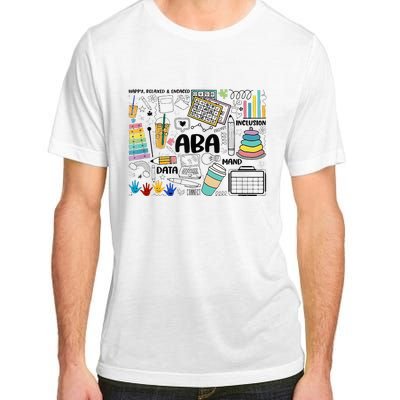 Aba Applied Behavior Analysis Bcba Behavior Analyst Autism Adult ChromaSoft Performance T-Shirt