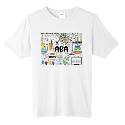 Aba Applied Behavior Analysis Bcba Behavior Analyst Autism Tall Fusion ChromaSoft Performance T-Shirt