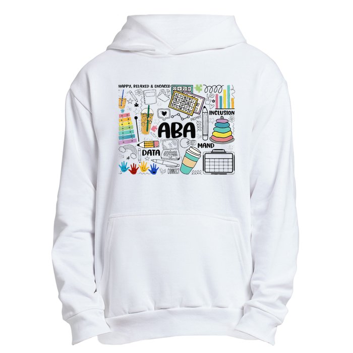 Aba Applied Behavior Analysis Bcba Behavior Analyst Autism Urban Pullover Hoodie