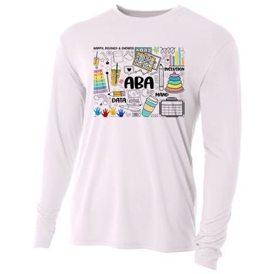 Aba Applied Behavior Analysis Bcba Behavior Analyst Autism Cooling Performance Long Sleeve Crew