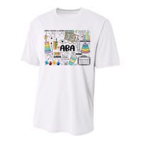 Aba Applied Behavior Analysis Bcba Behavior Analyst Autism Performance Sprint T-Shirt