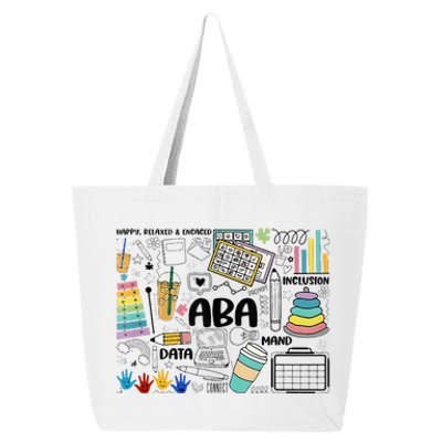 Aba Applied Behavior Analysis Bcba Behavior Analyst Autism 25L Jumbo Tote