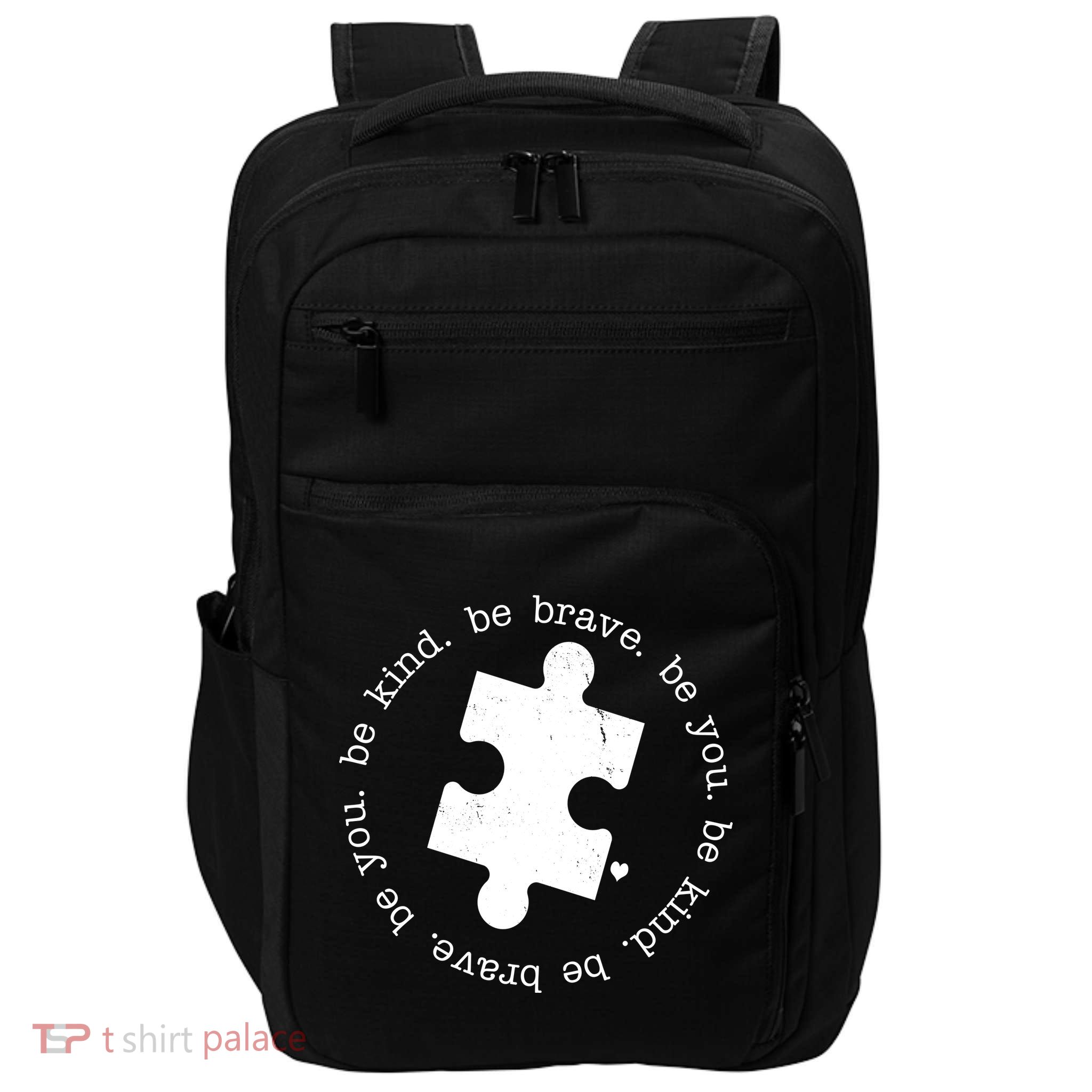 Autism Awareness Be You Quote Impact Tech Backpack