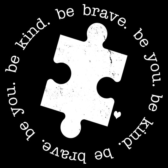 Autism Awareness Be You Quote Drawstring Bag