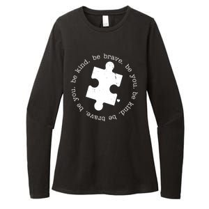 Autism Awareness Be You Quote Womens CVC Long Sleeve Shirt