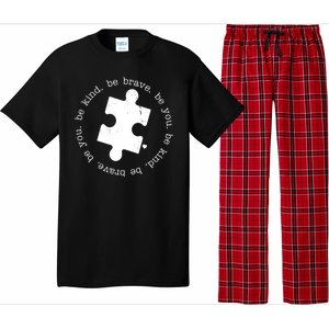 Autism Awareness Be You Quote Pajama Set