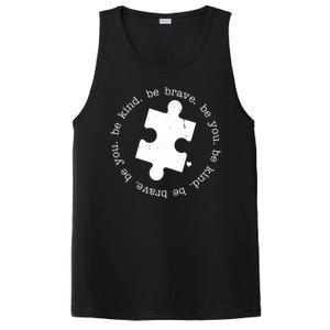 Autism Awareness Be You Quote PosiCharge Competitor Tank