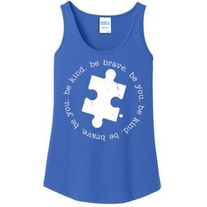 Autism Awareness Be You Quote Ladies Essential Tank