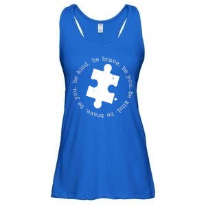 Autism Awareness Be You Quote Ladies Essential Flowy Tank