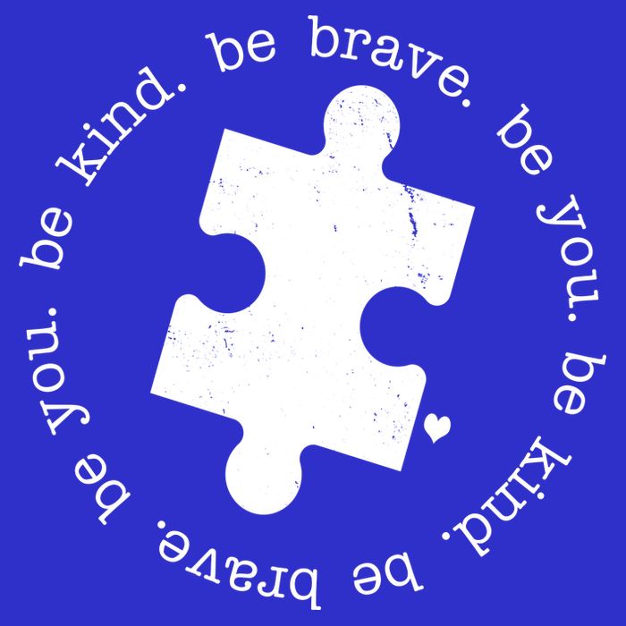 Autism Awareness Be You Quote 16 in Basic Backpack