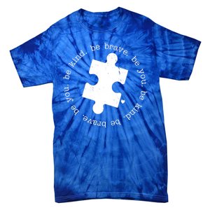 Autism Awareness Be You Quote Tie-Dye T-Shirt