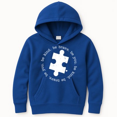 Autism Awareness Be You Quote Kids Hoodie
