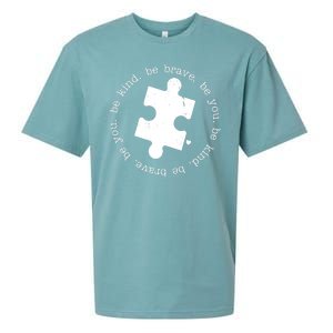 Autism Awareness Be You Quote Sueded Cloud Jersey T-Shirt