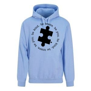 Autism Awareness Be You Quote Unisex Surf Hoodie