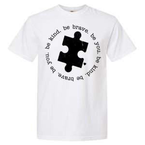 Autism Awareness Be You Quote Garment-Dyed Heavyweight T-Shirt