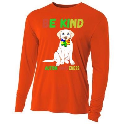 Autism Awareness Be Kind Cute Gift Cooling Performance Long Sleeve Crew