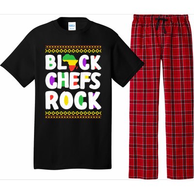 African American Black Chefs Rock Juneteenth Gift Pajama Set