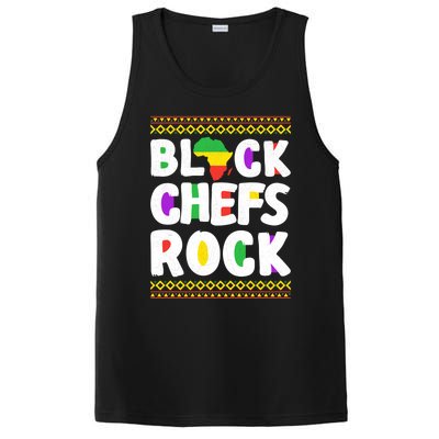 African American Black Chefs Rock Juneteenth Gift PosiCharge Competitor Tank