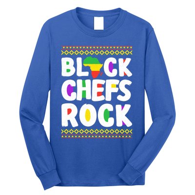 African American Black Chefs Rock Juneteenth Gift Long Sleeve Shirt