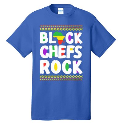 African American Black Chefs Rock Juneteenth Gift Tall T-Shirt