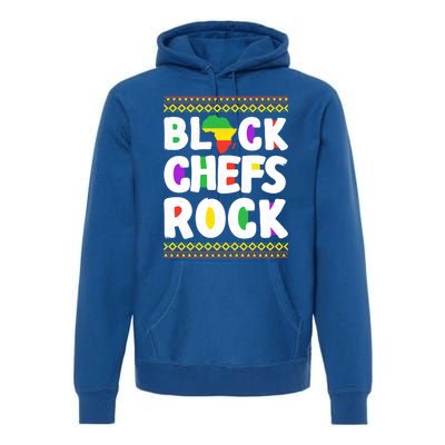 African American Black Chefs Rock Juneteenth Gift Premium Hoodie