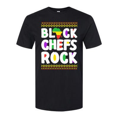 African American Black Chefs Rock Juneteenth Gift Softstyle CVC T-Shirt