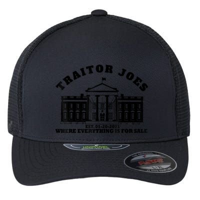 AntiBiden Anti Biden Couldn’t Run Shit Funny Joe Biden Traitor Joe Meme Flexfit Unipanel Trucker Cap