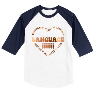 Afro African Black History Month Team Dual Language School Cool Gift Baseball Sleeve Shirt