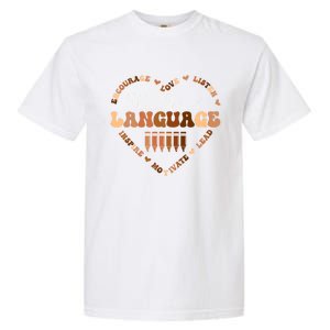 Afro African Black History Month Team Dual Language School Cool Gift Garment-Dyed Heavyweight T-Shirt