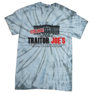 AntiBiden Anti Biden Joe's Border Crisis Funny Joe Biden Traitor Joe Meme Tie-Dye T-Shirt