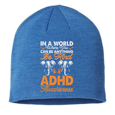 Adhd Awareness Be Anything Be Kind Autism Awareness Cute Gift Sustainable Beanie