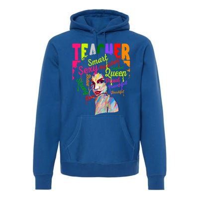 African American Black History Juneteenth Teacher Cool Gift Premium Hoodie