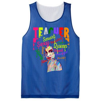 African American Black History Juneteenth Teacher Cool Gift Mesh Reversible Basketball Jersey Tank