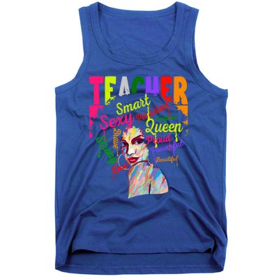 African American Black History Juneteenth Teacher Cool Gift Tank Top