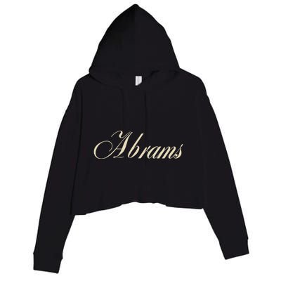 Abrams Crop Fleece Hoodie