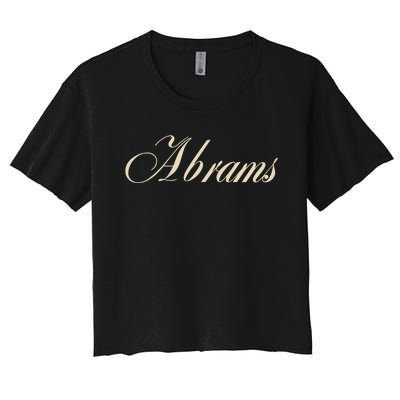 Abrams Women's Crop Top Tee