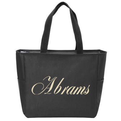 Abrams Zip Tote Bag