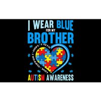 Autism Awareness Brother funny support Bumper Sticker